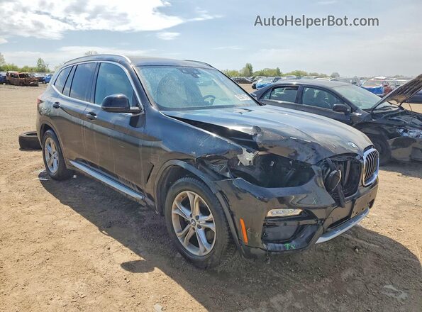 5UXTR9C58KLD90685 2019 BMW X3 Black წინა მარჯვენა