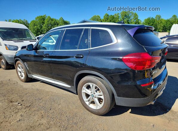 5UXTR9C58KLD94347 2019 BMW X3 Black უკანა მარჯვენა
