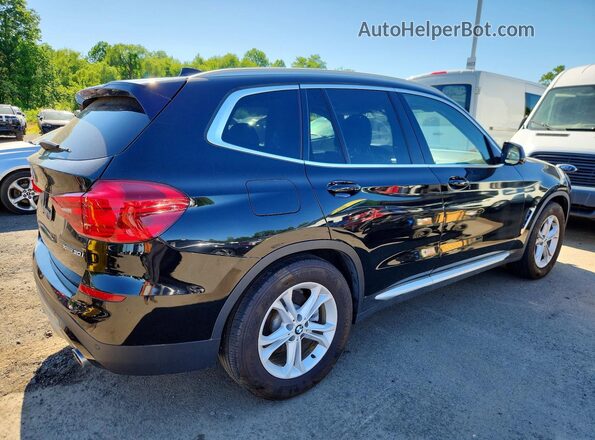 5UXTR9C58KLD94347 2019 BMW X3 Black წინა მარჯვენა