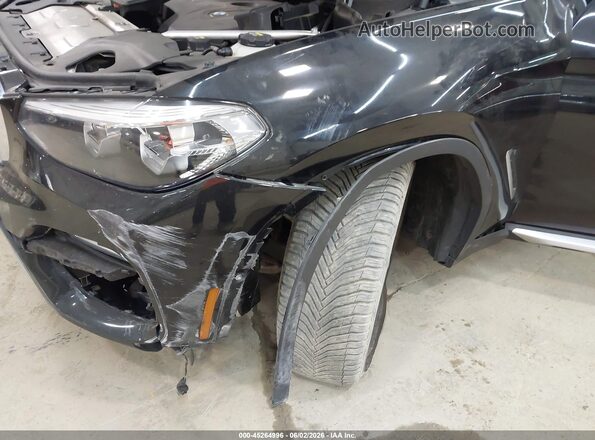 5UXTR9C58KLD96616 2019 BMW X3 Black Front view