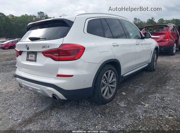 5UXTR9C59JLC76743 2018 BMW X3 White Հետևի աջ
