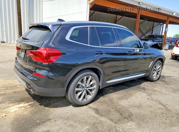 5UXTR9C59KLP90929 2019 BMW X3 Черный Задняя правая четверть