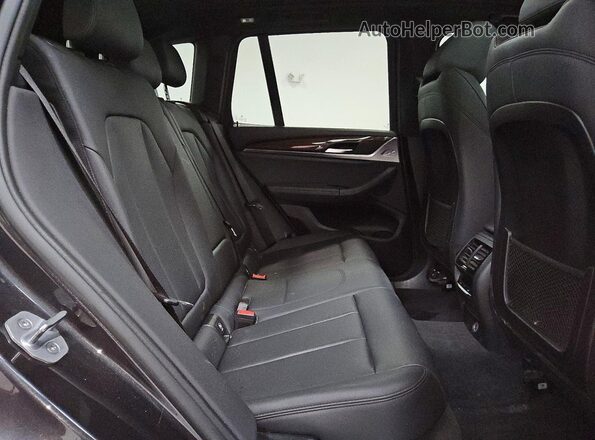 5UXTR9C59KLR08896 2019 BMW X3 Черный Вид задней части салона