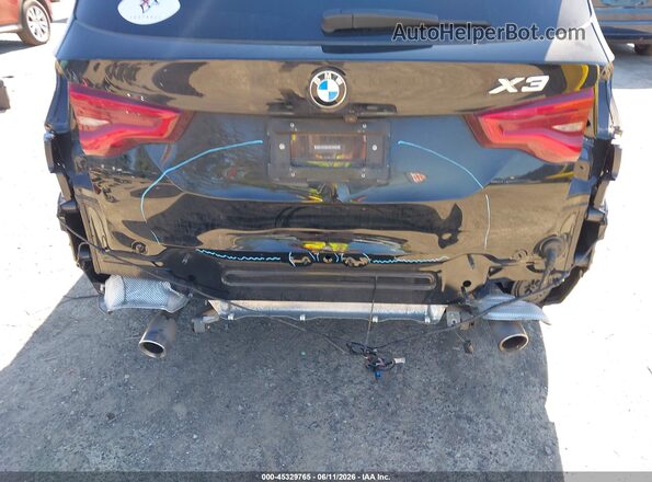 5UXTR9C5XJLD58545 2018 BMW X3 Black 