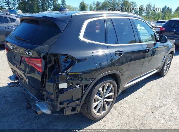5UXTR9C5XJLD58545 2018 BMW X3 Black 