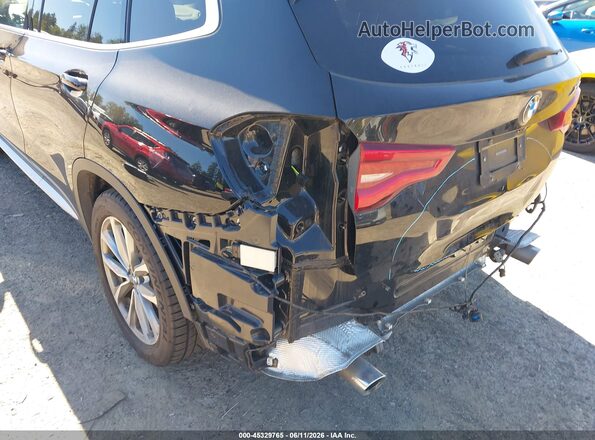 5UXTR9C5XJLD58545 2018 BMW X3 Black 