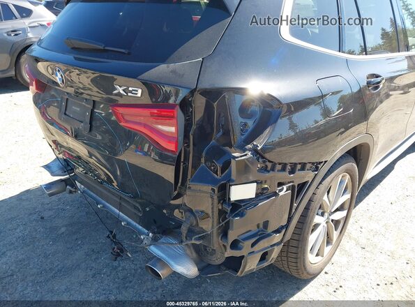 5UXTR9C5XJLD58545 2018 BMW X3 Black 