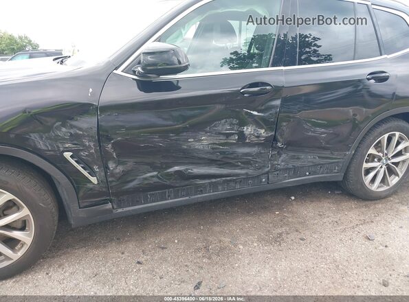 5UXTR9C5XKLD92129 2019 BMW X3 Black წინა ხედი
