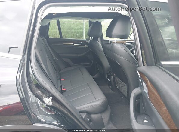 5UXTR9C5XKLD92129 2019 BMW X3 Black VIN კოდის სტიკერის ხედი