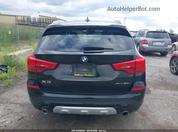 5UXTR9C5XKLD92129 2019 BMW X3 Black 