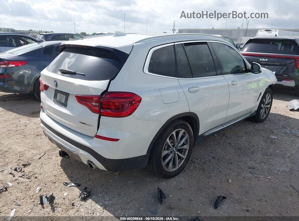5UXTR9C5XKLP84427 2019 BMW X3 Белый Задняя правая четверть