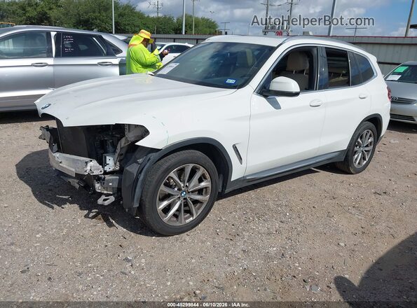 5UXTR9C5XKLP84427 2019 BMW X3 Белый Передняя левая четверть
