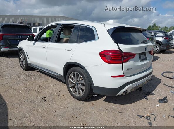 5UXTR9C5XKLP84427 2019 BMW X3 Белый Задняя левая четверть