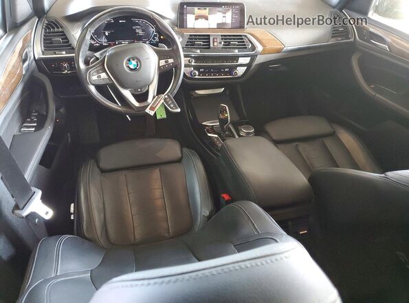 5UXTS1C02M9E84281 2021 BMW X3 Белый 