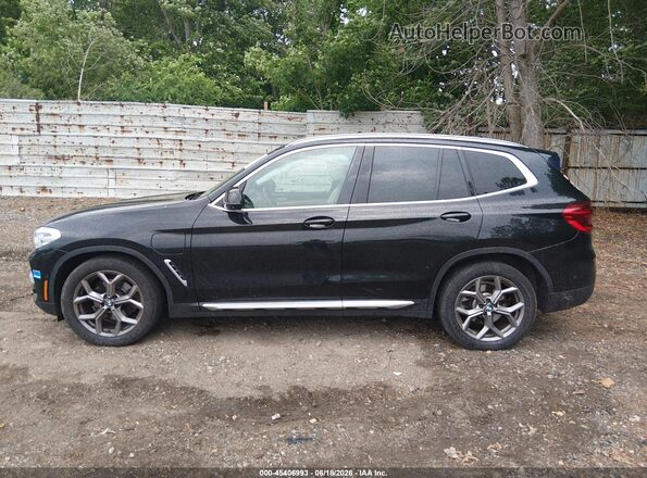 5UXTS1C02M9F21538 2021 BMW X3 Black სალონის 360-გრადუსიანი ხედი