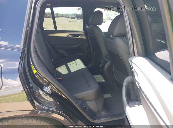5UXTS1C03M9H14684 2021 BMW X3 Black Widok naklejki z numerem VIN