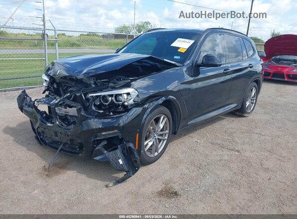 5UXTS1C03M9H14684 2021 BMW X3 Black Przód lewy