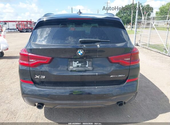 5UXTS1C03M9H14684 2021 BMW X3 Black 