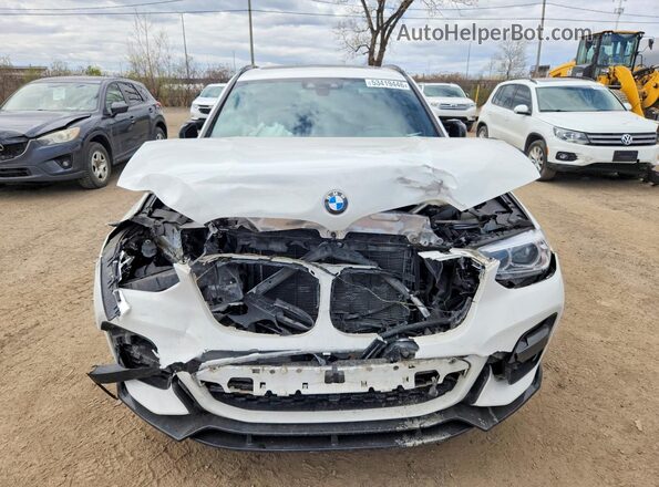 5UXTS1C03M9H77414 2021 BMW X3 White Widok z przodu
