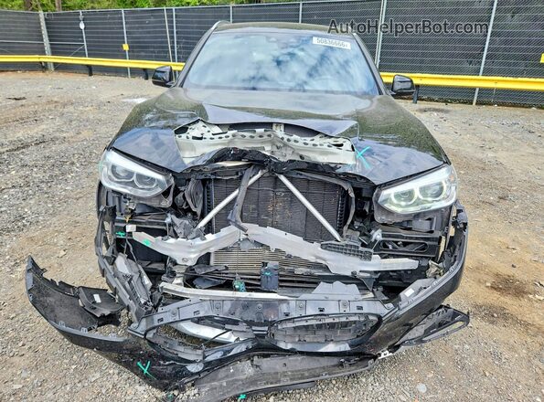 5UXTS1C0XM9G87497 2021 BMW X3 Черный Вид спереди