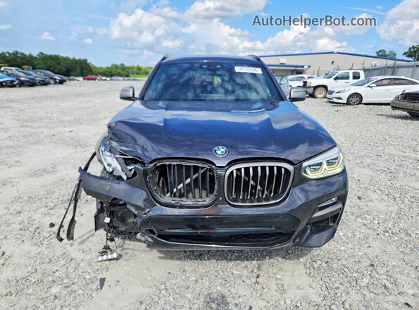 5UXTS3C50J0Y96400 2018 BMW X3 Black Widok z przodu