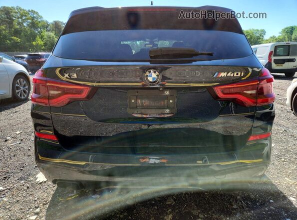 5UXTS3C50J0Y97109 2018 BMW X3 Blue Հետևի տեսք