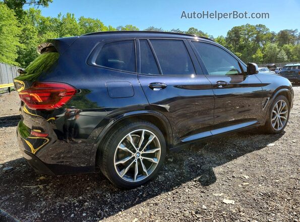 5UXTS3C50J0Y97109 2018 BMW X3 Blue Հետևի աջ