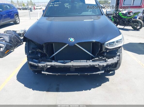 5UXTS3C52J0Y97726 2018 BMW X3 Черный Вид спереди