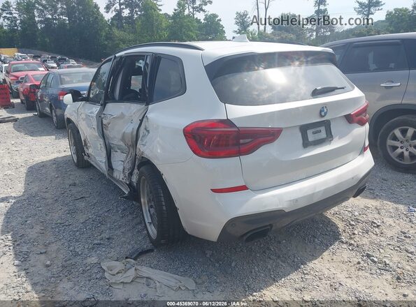 5UXTS3C53KLR72773 2019 BMW X3 White უკანა მარცხენა
