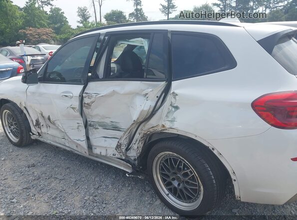 5UXTS3C53KLR72773 2019 BMW X3 White წინა ხედი
