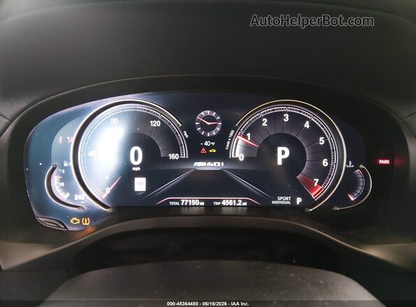 5UXTS3C54J0Y97663 2018 BMW X3 Black Vista de los asientos traseros