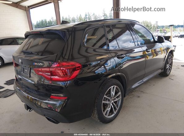 5UXTS3C54J0Y97663 2018 BMW X3 Black Trasero derecho