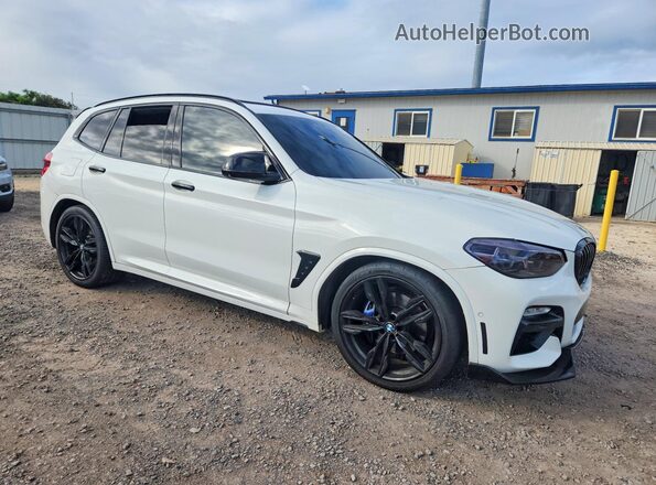 5UXTS3C54JLA45864 2018 BMW X3 White Front right