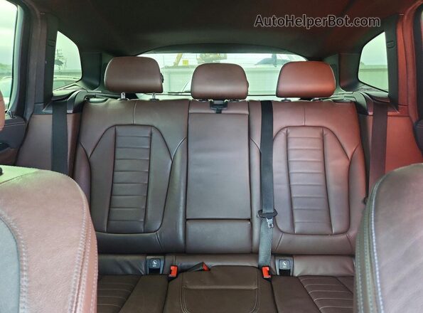 5UXTS3C54JLA45864 2018 BMW X3 White Rear seats view