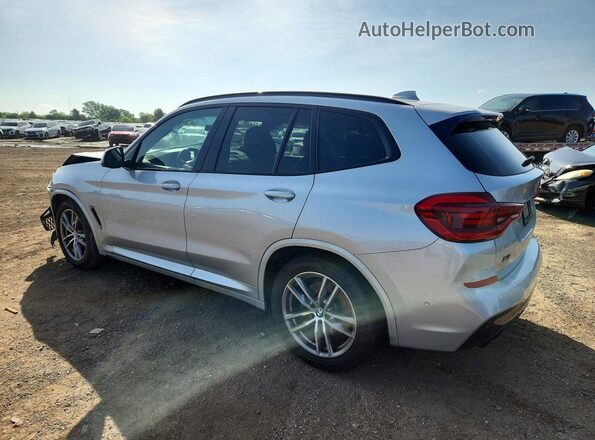 5UXTS3C55K0Z03150 2019 BMW X3 Серебряный Задняя левая четверть