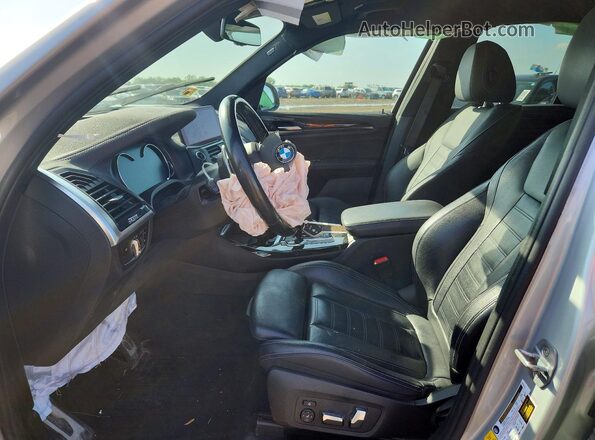 5UXTS3C55K0Z03150 2019 BMW X3 Серебряный Вид салона спереди