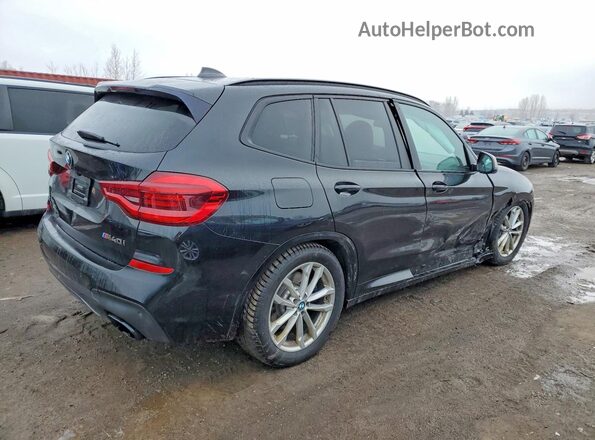 5UXTS3C55K0Z04153 2019 BMW X3 Black Tył prawy