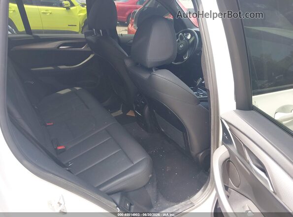 5UXTS3C55K0Z06839 2019 BMW X3 White Vista de la etiqueta del VIN