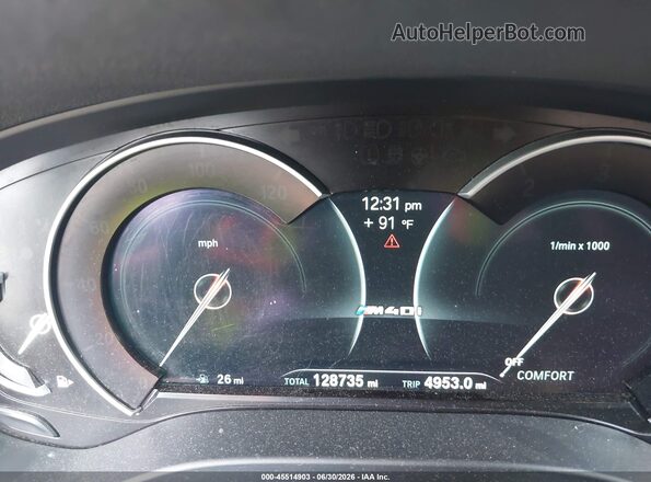 5UXTS3C55K0Z06839 2019 BMW X3 White 