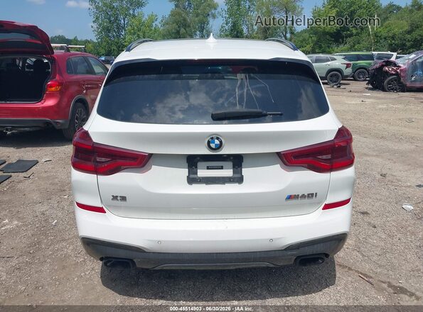 5UXTS3C55K0Z06839 2019 BMW X3 White 