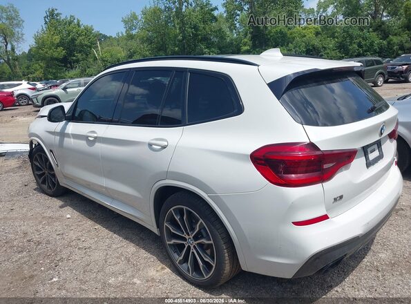 5UXTS3C55K0Z06839 2019 BMW X3 White 