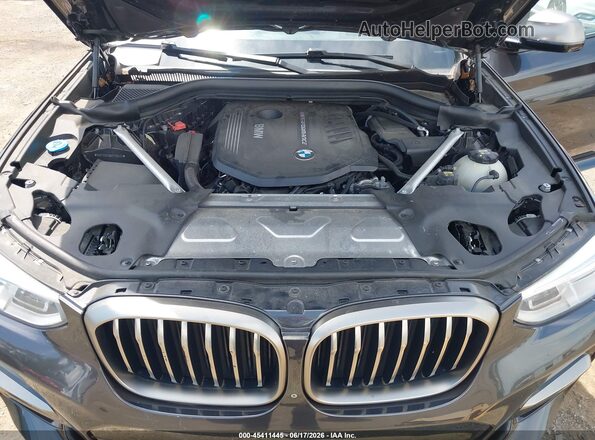 5UXTS3C56K0Z05523 2019 BMW X3 Black Հետևի տեսք