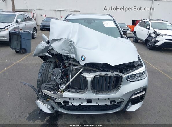 5UXTS3C56KLR72363 2019 BMW X3 Серебряный Вид задней части салона