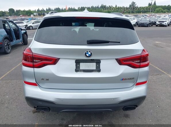 5UXTS3C56KLR72363 2019 BMW X3 Серебряный 