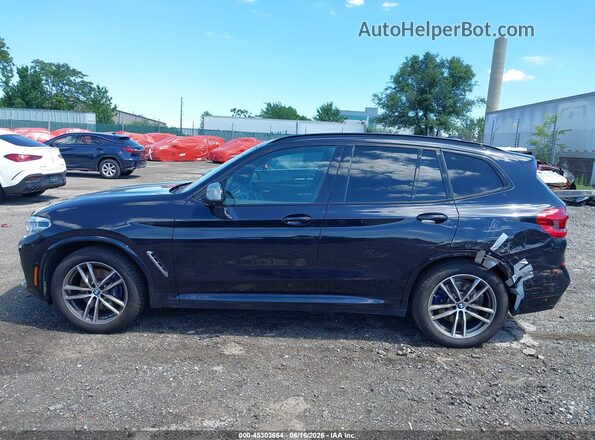 5UXTS3C57J0Y93882 2018 BMW X3 Black 360 interior view