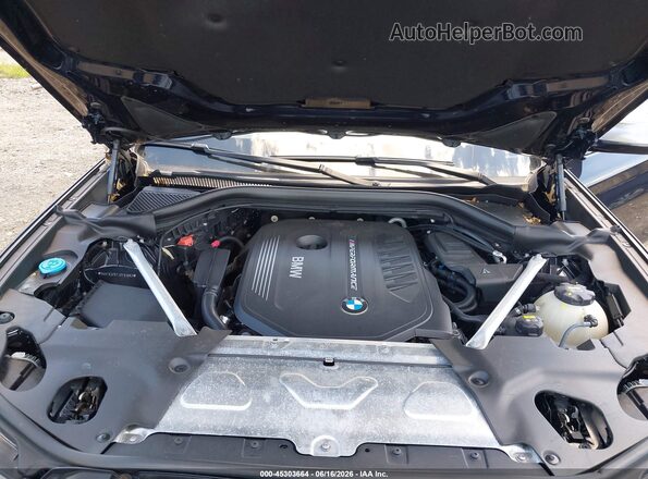 5UXTS3C57J0Y93882 2018 BMW X3 Black Rear view