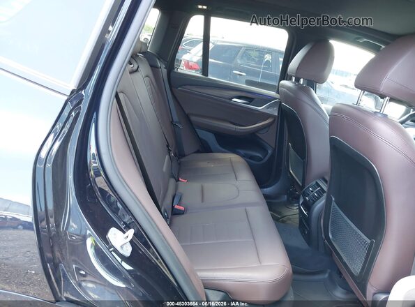 5UXTS3C57J0Y93882 2018 BMW X3 Black VIN sticker view