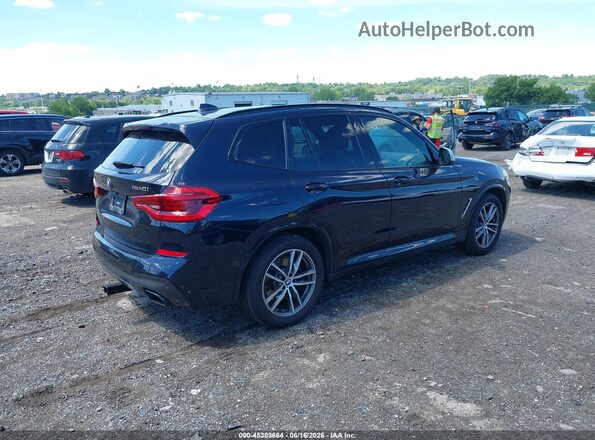 5UXTS3C57J0Y93882 2018 BMW X3 Black Rear right