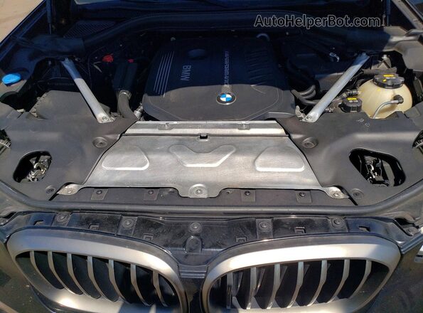 5UXTS3C58J0Y97486 2018 BMW X3 Black Rear interior view