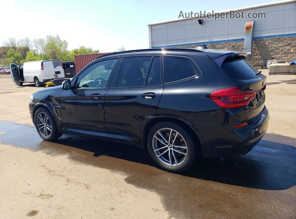 5UXTS3C58J0Y97486 2018 BMW X3 Black Rear left